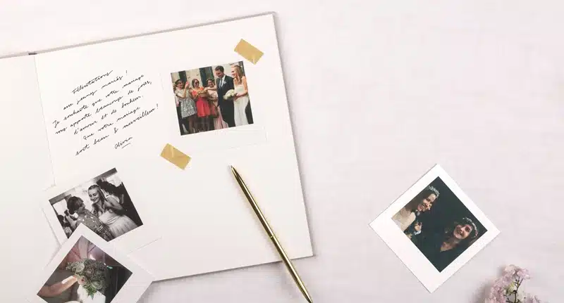Comment créer un livre d'or de mariage personnalisé qui vous ressemble